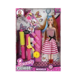 Fashion Doll with Hair Accessories Fashion Doll with Hair Accessories